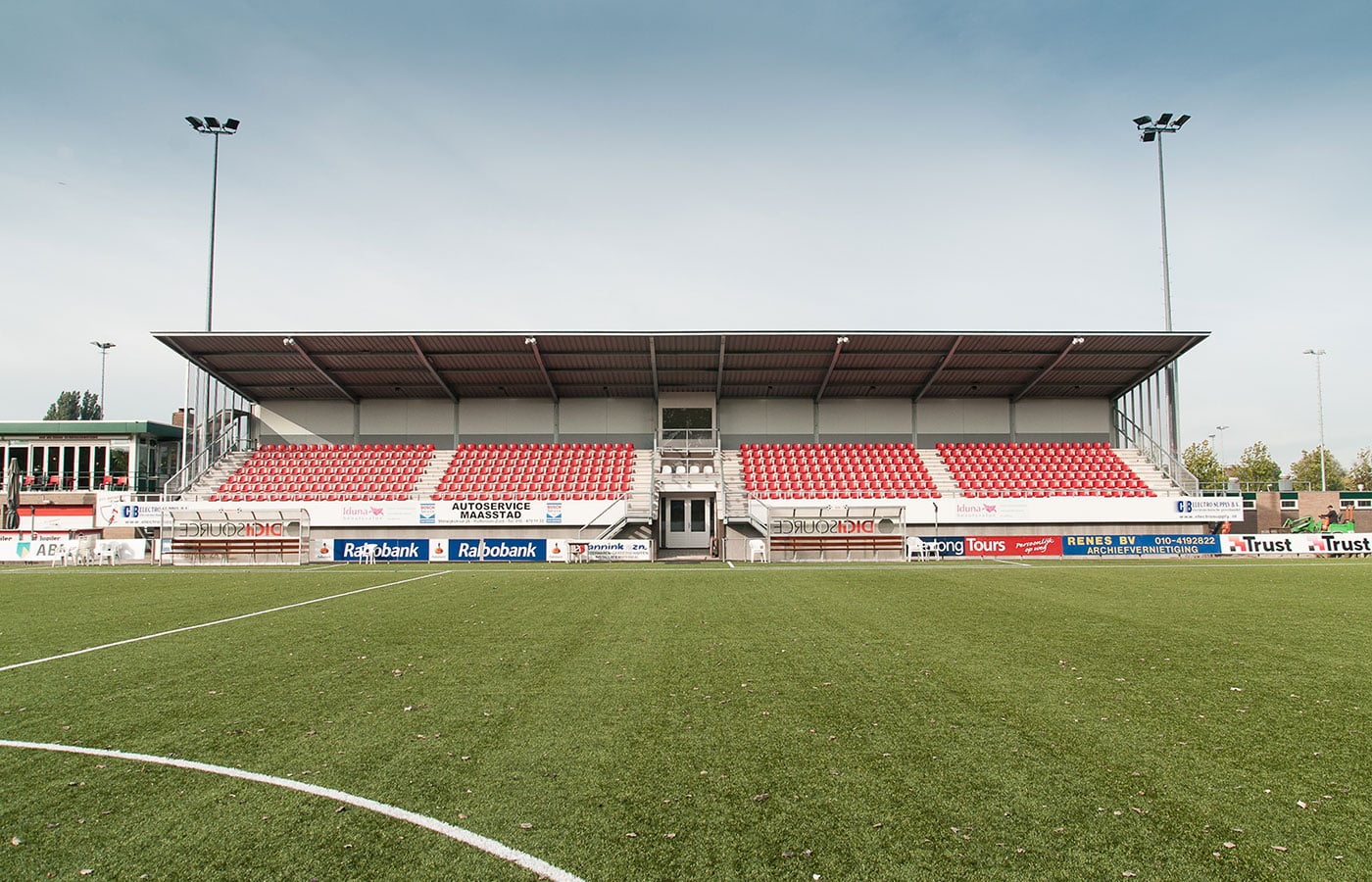 bvv barendrecht, voetbal, voetbalclub, sport, clubgebouw, tribune, lg architecten