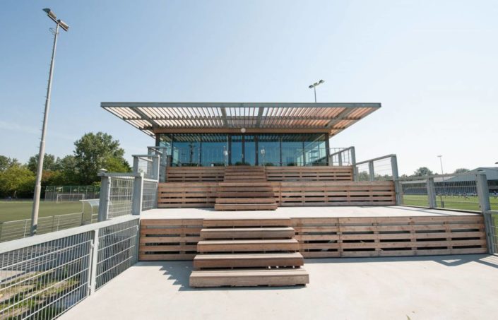 sparks united, sport, clubgebouw, tribune, amsterdam, rotterdam, lgarchitecten, lg architecten, tribune