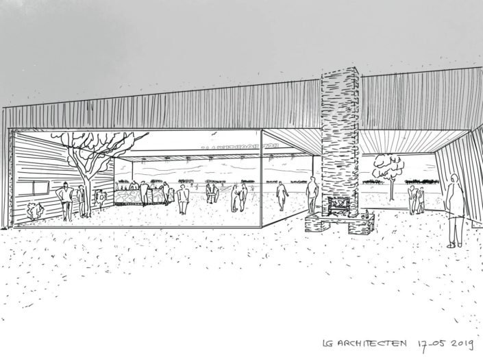 sv poortugaal, sportclub, voetbalvereniging, lg architecten, rotterdam, sportsupport, ontwerp, aanbouw, teamlockers, multifunctioneel