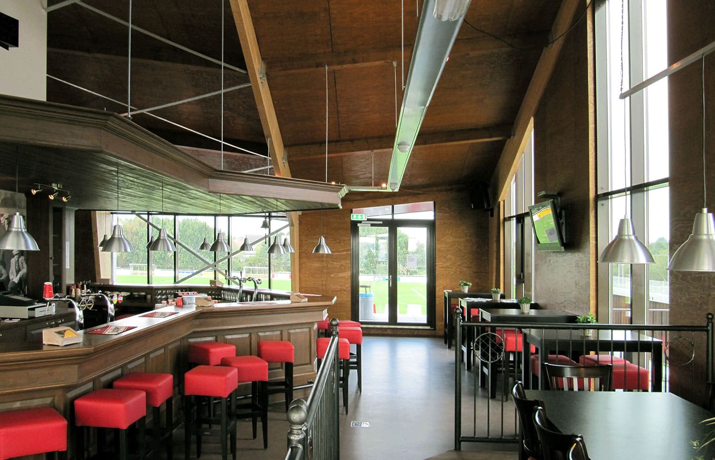 vv dilettant, dilettant, voetbalclub, clubgebouw, voetbal, sport, architectuur, architecten, lgarchitecten